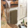 The "Gladstone" 4 Column 760mm (H) Traditional Victorian Cast Iron Radiator - Antique Gold