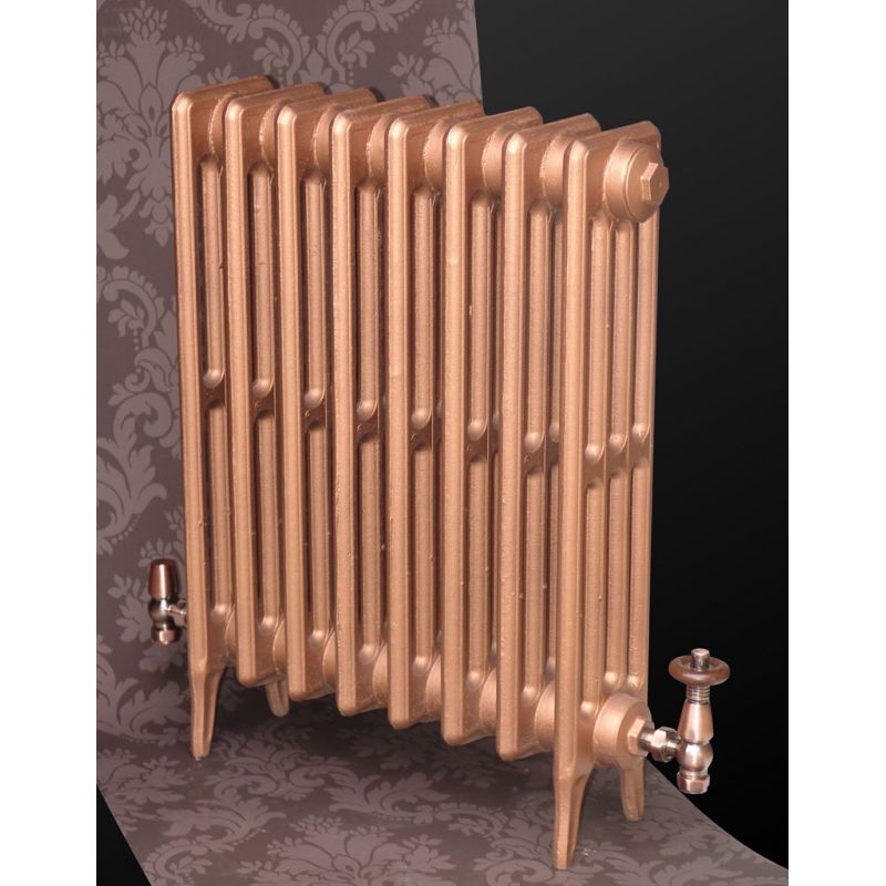 660mm(h) Gladstone 4 Column Traditional Cast Iron Radiators