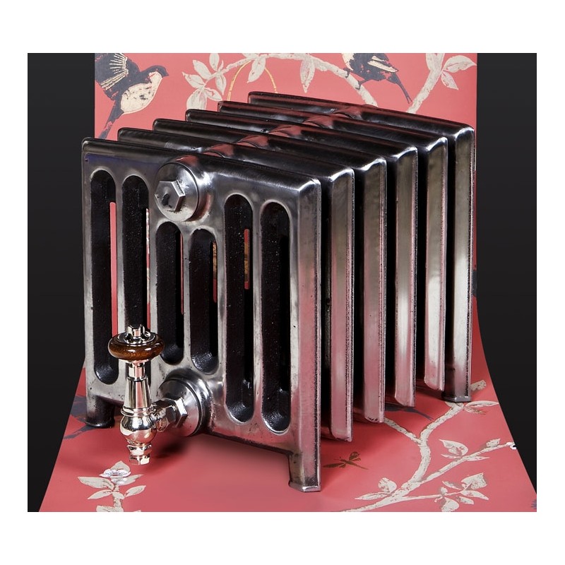 The "Broadway" 7 Column 350mm (H) Traditional Victorian Cast Iron Radiator (3 to 30 Sections Wide) - Polished