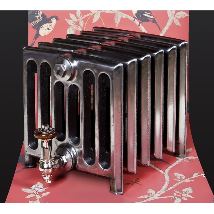 The "Broadway" 7 Column 350mm (H) Traditional Victorian Cast Iron Radiator (3 to 30 Sections Wide) - Polished