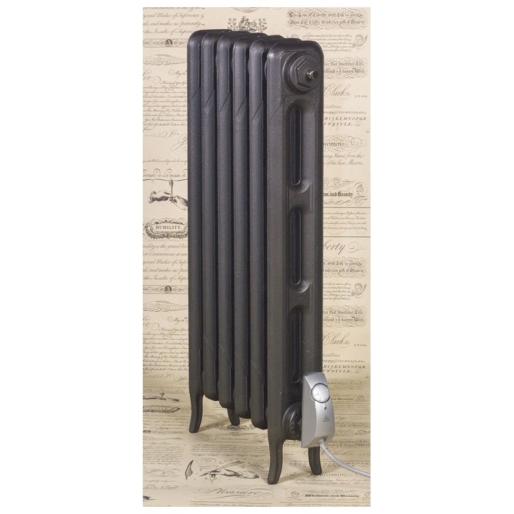 The "Victoria" 2 Column 760mm (H) Traditional Victorian Cast Iron Radiator (3 to 30 Sections Wide) - Natural Cast