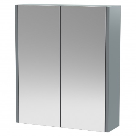 Juno Coastal Grey 600mm Mirror Cabinet