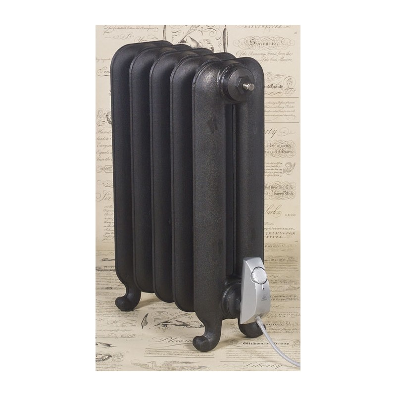 The "Neville" 2 Column 570mm (H) Traditional Victorian Cast Iron Radiator - Natural Cast