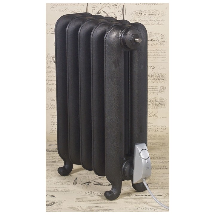 The "Neville" 2 Column 570mm (H) Traditional Victorian Cast Iron Radiator - Natural Cast