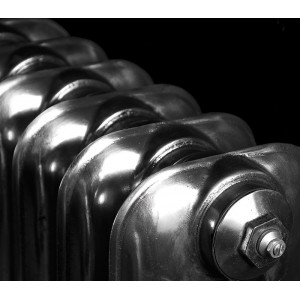 The "Neville" 2 Column 570mm (H) Traditional Victorian Cast Iron Radiator - Polished