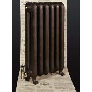 The "Neville" 2 Column 740mm (H) Traditional Victorian Cast Iron Radiator - Old Penny