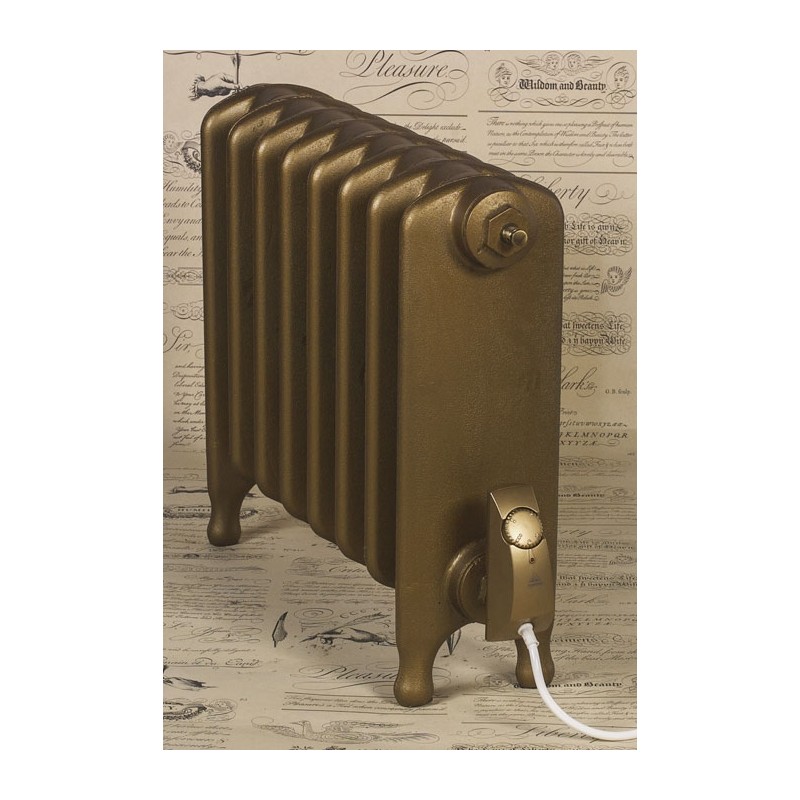 	The "Embassy" 2 Column 440mm (H) Traditional Victorian Cast Iron Radiator - Antique Gold