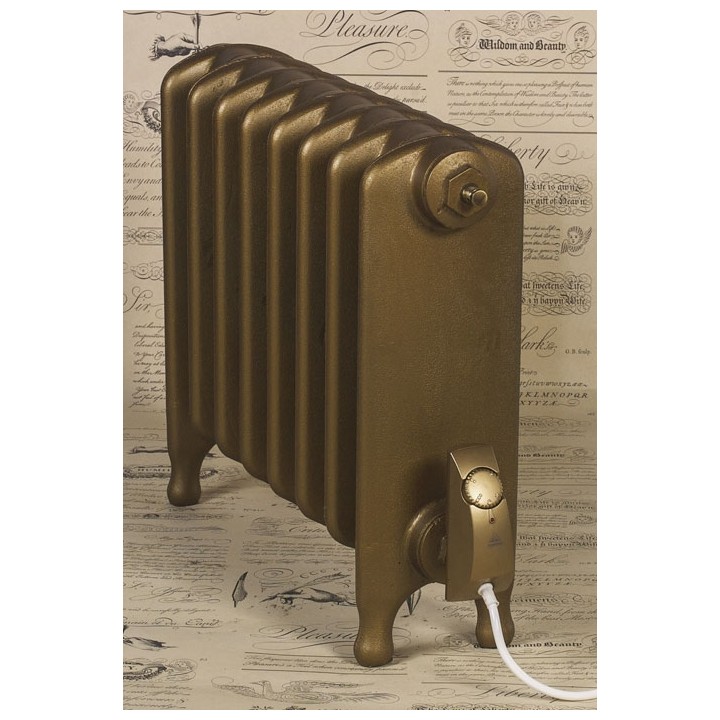 	The "Embassy" 2 Column 440mm (H) Traditional Victorian Cast Iron Radiator - Antique Gold