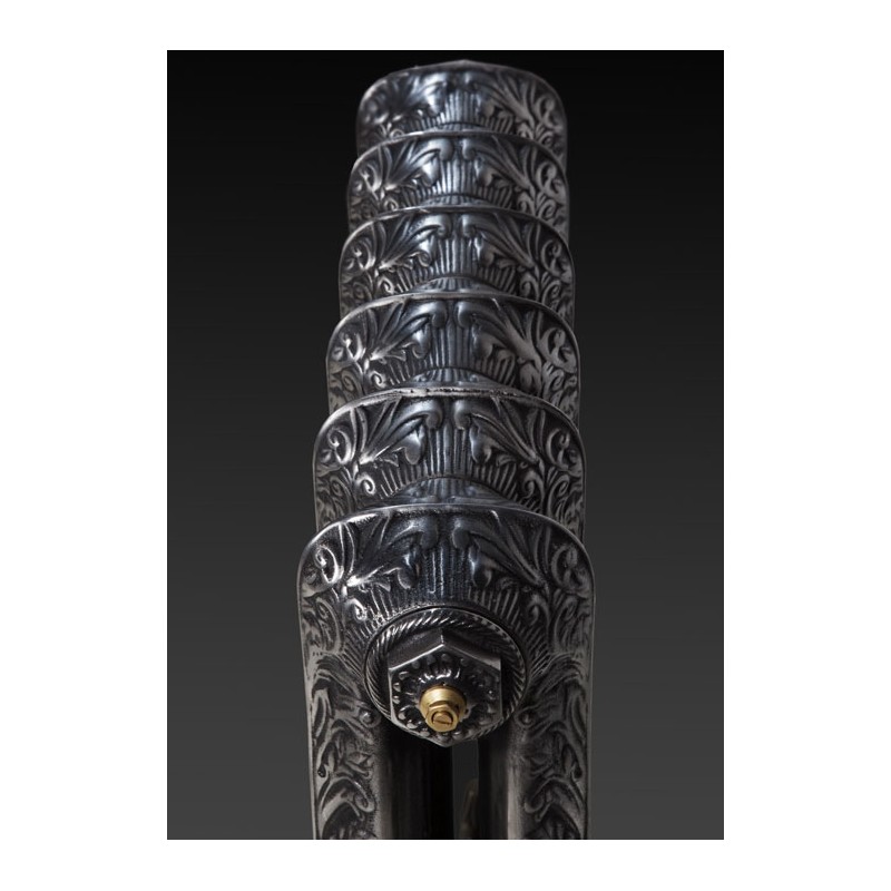 The "Regal" 2 Column 540mm (H) Traditional Victorian Cast Iron Radiator - Polished