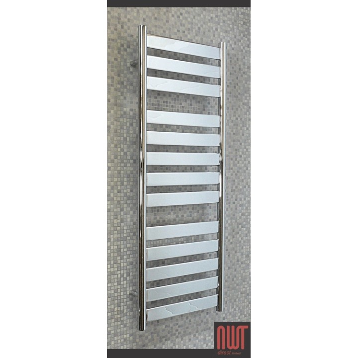 500mm x 1300mm Ruthin Chrome Towel Rail