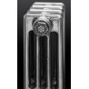The "Gladstone" 4 Column 660mm (H) Traditional Victorian Cast Iron Radiator - Polished