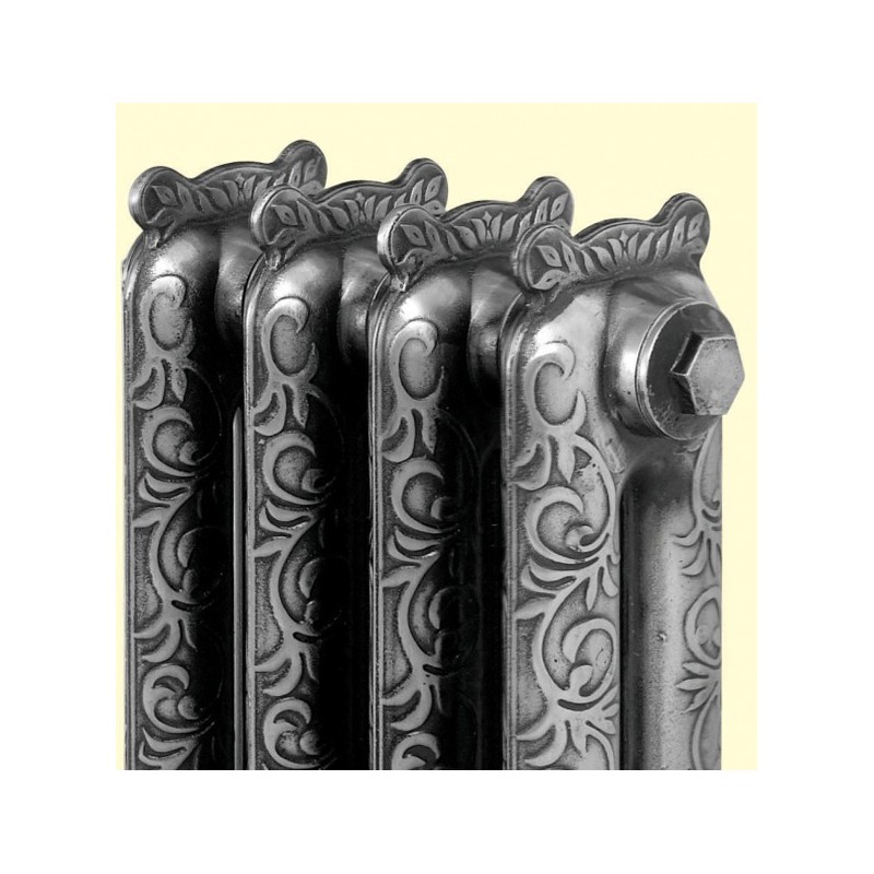 The "Kingston" 2 Column 780mm (H) Traditional Victorian Cast Iron Radiator - Polished