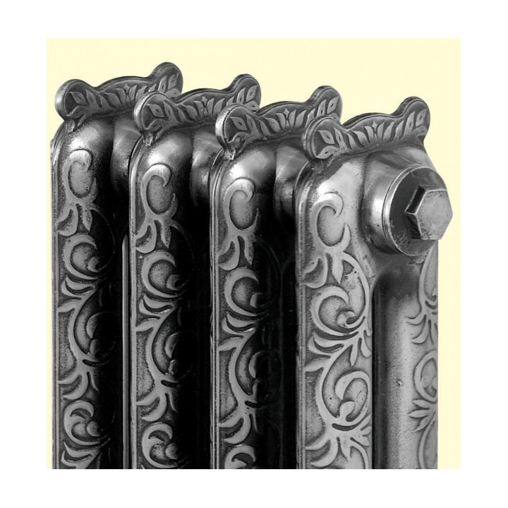 The "Kingston" 2 Column 780mm (H) Traditional Victorian Cast Iron Radiator - Polished