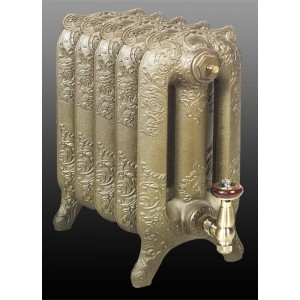 The "Charlestone" 470mm (H) 3 Column Traditional Victorian Cast Iron Radiator (3 to 30 Sections Wide) - Choose your Finish