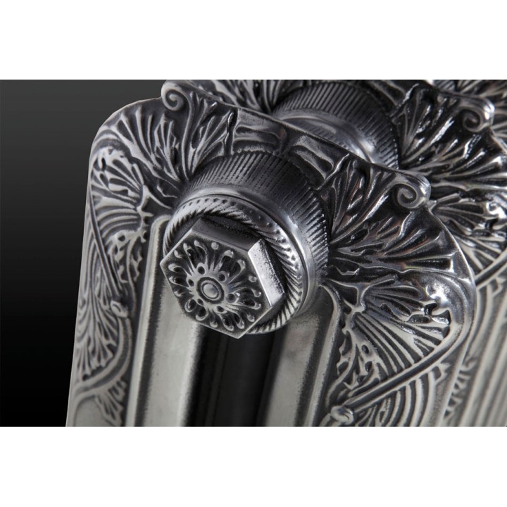 The "Marlborough" 2 Column 660mm (H) Traditional Victorian Cast Iron Radiator - Polished