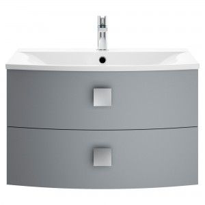 Sarenna Dove Grey 700mm (w) x 448mm (h) x 504mm (d) Cabinet & Basin