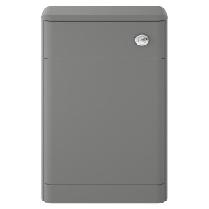 Solar Cool Grey 550mm (w) x 800mm (h) x 201mm (d) Toilet Unit