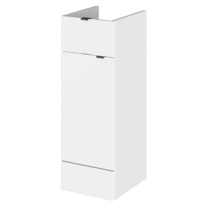 Fusion White Gloss Floor Standing 300mm (w) x 864mm (h) x 355mm (d) Drawer Line Base Unit