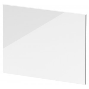 Fusion Gloss White 1700mm (w) Bath Front Panel with Plinth