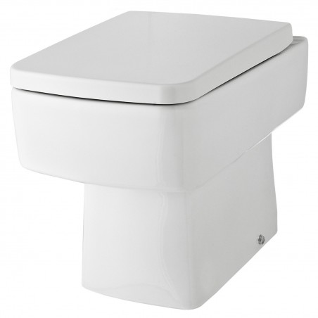 Fusion Square Back to Wall Pan & Seat