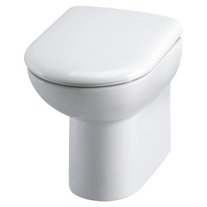 Fusion Round Comfort Height Back to Wall Pan & Seat