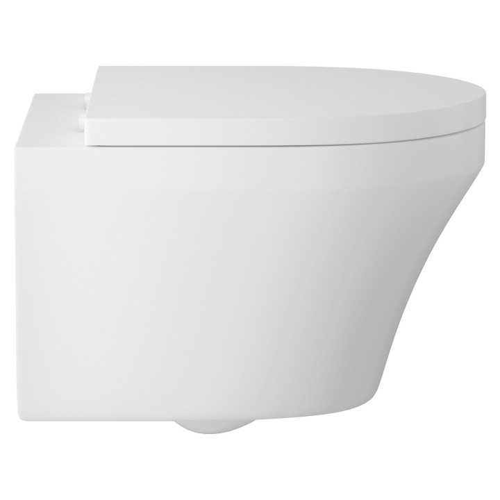 Luna 355mm (W) X 400mm(H) x530mm(d) Wall Hung Toilet (Includes Soft Close Seat) - Insitu