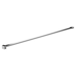 Shower Screen Flat Support Bar - Chrome