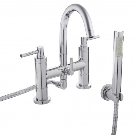 Tec Lever Bath And Shower Mixer With Swivel Spout And Kit