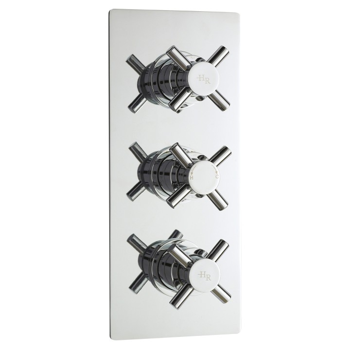 Kristal Triple Concealed Valve With Diverter
