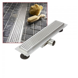 Stainless Steel Rectangular Wetroom Drainage System - 13 Sizes (300mm to 2000mm)