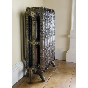 The "Charlestone" 765mm (H) 3 Column Traditional Victorian Cast Iron Radiator - Traditional Polish