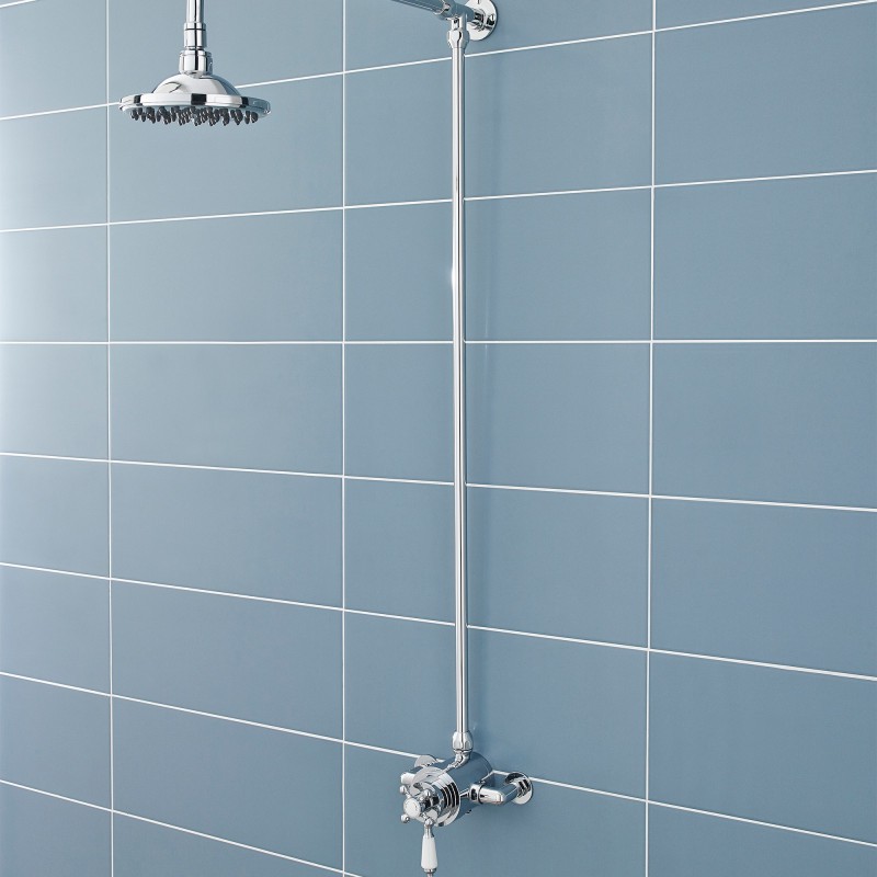 Traditional Chrome Rigid Riser Kit - Insitu