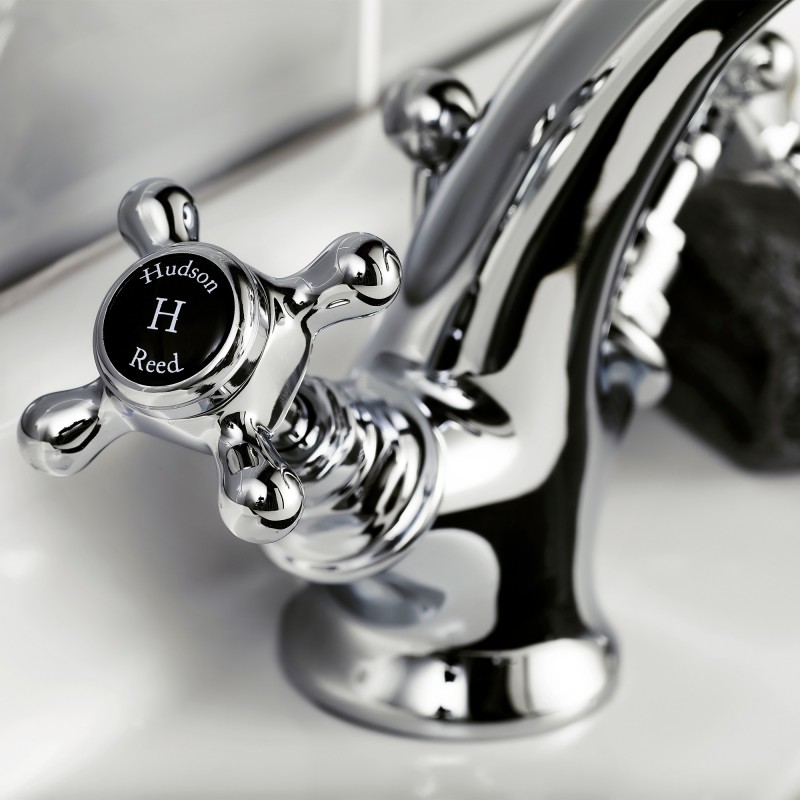 Topaz Black Mono Basin Mixer - Insitu