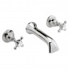 Topaz 3 Tap Hole Cross Head Bath Filler