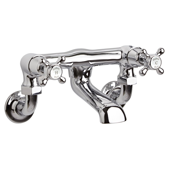 Dome Crosshead Wall Mounted Bath Filler Dome Crosshead