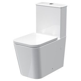 Ava Rimless Toilet Pan Cistern & Seat