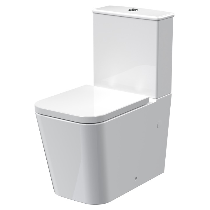 Ava Rimless Toilet Pan Cistern & Seat