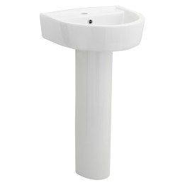 Provost 425mm(w) Basin & Pedestal (1 Tap Hole)