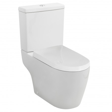 Provost 410mm(w) x 770mm(h) Toilet Pan & Cistern (Optional Seats)