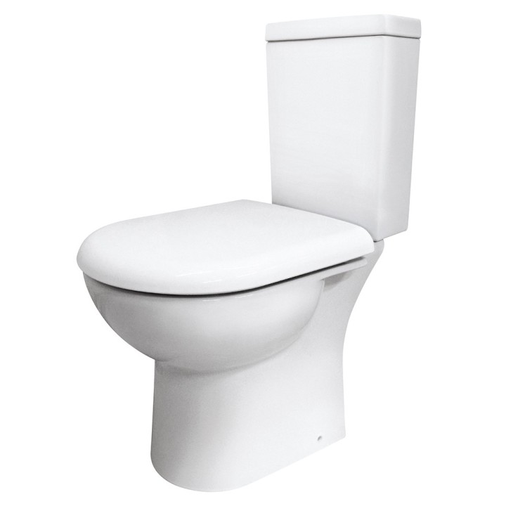 Provost 360mm(w) x 805mm(h) Toilet Pan & Cistern (Optional Seats)