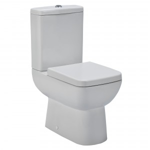 Ambrose 380mm(w) x 825mm(h) Compact Toilet & Cistern (Includes Seat)
