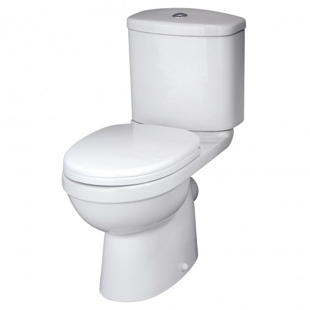 Ivo 375mm(w) x 780mm(h) Comfort Height Toilet & Cistern (Includes Seat)
