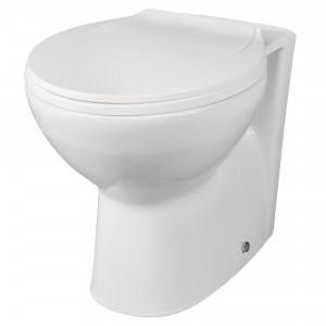 Melbourne 355mm(w) x 410mm(h) Back to Wall Toilet (Optional Seats)