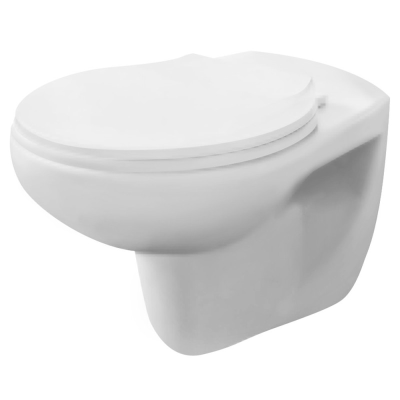 Melbourne 355mm(w) x 390mm(h) Wall Hung Toilet (Optional Seats)