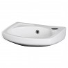 350mm (w) x 140mm (h) x 280mm (d) Wall Hung Basin (1 Right Hand Side Tap Hole)