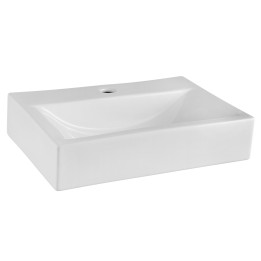 460mm (w) x 100mm (h) x 330mm (d) Rectangular Counter Top Basin (1 Tap Hole)