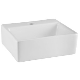 335mm (w) x 115mm (h) x 295mm (d) Rectangular Counter Top Basin (1 Tap Hole)