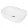 455 x 325mm Rectangular Ceramic Counter Top Basin - White