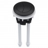 Matt Black Cistern Push Button