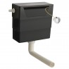 Universal Access Concealed Cistern with Chrome Dual Flush Button